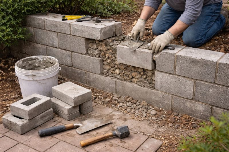 Block Wall Repair in Pasadena, CA