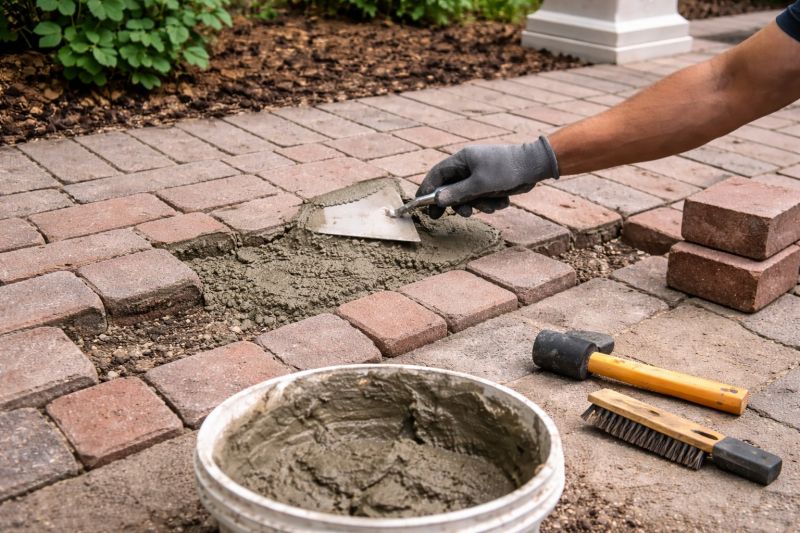 Brick Flatwork Repair in Diamond Bar, CA