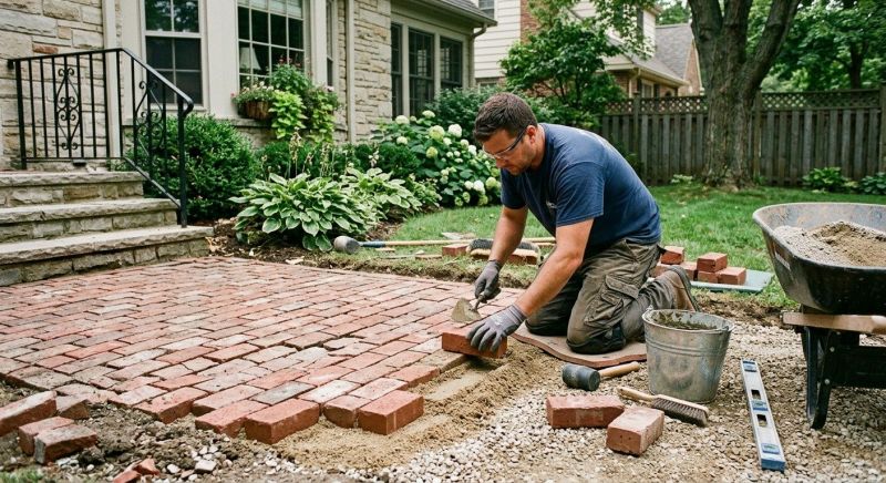 Brick Flatwork Repair in Gardena, CA