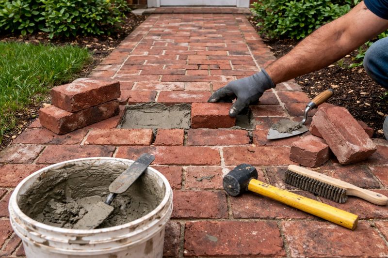 Brick Pathway Repair in Pasadena, CA