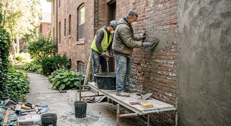 Brick Repair in La Mirada, CA