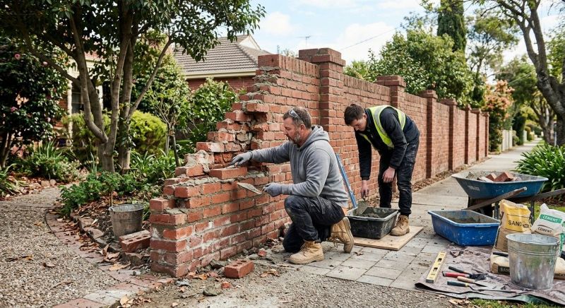 Brick Wall Repair in San Fernando, CA