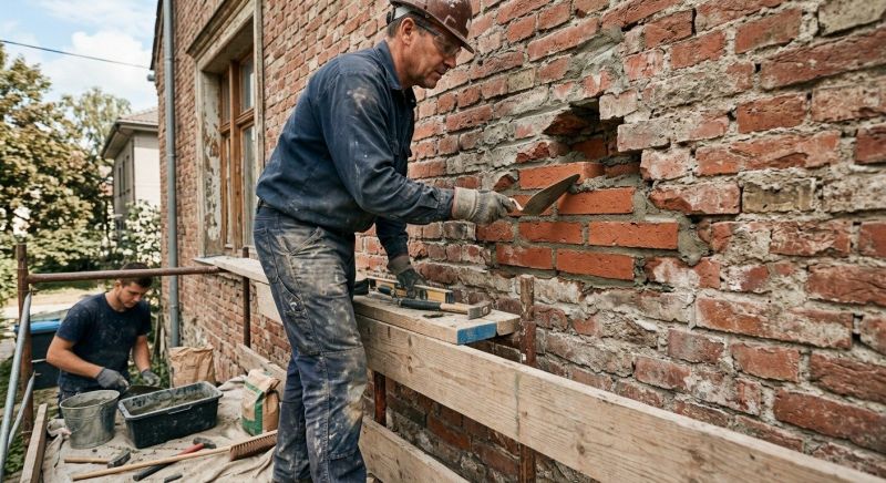 Brick Wall Repair in Tarzana, CA