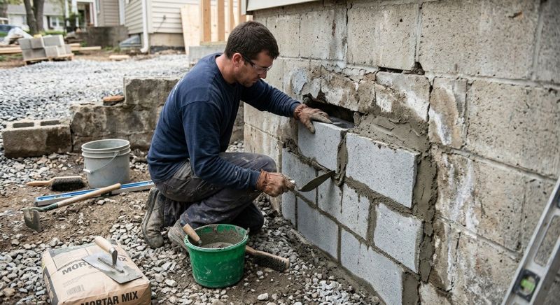 Cement Block Repair in Pasadena, CA