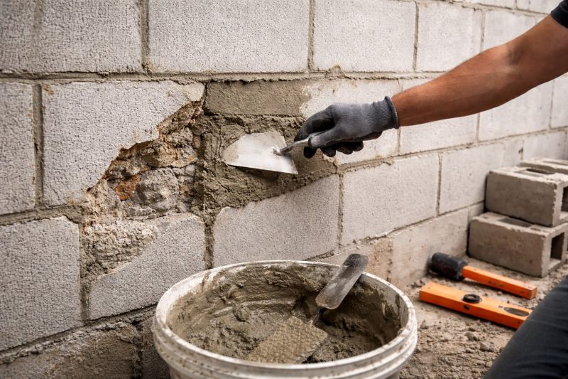 Concrete Block Repair in La Mirada, CA