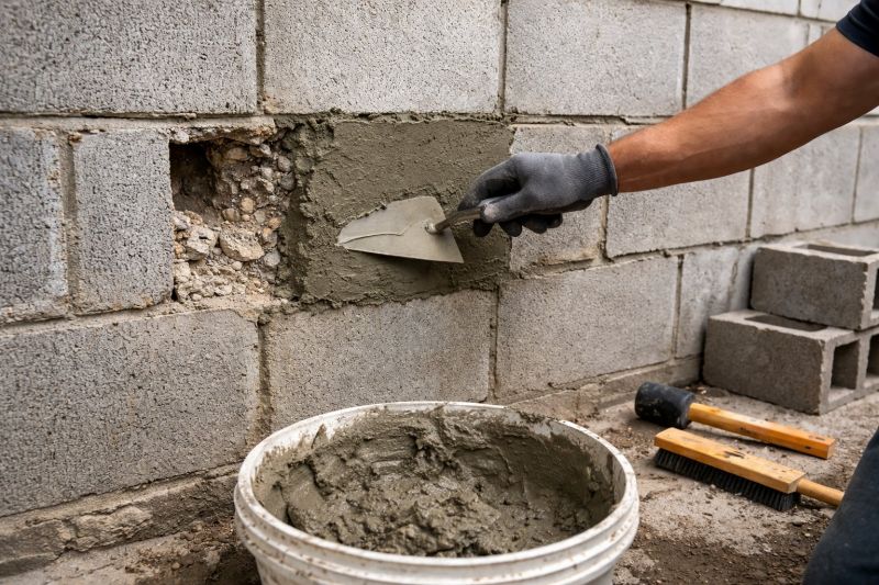 Concrete Block Repair in Northridge, CA