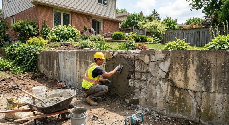 Retaining Wall Repair in Glendale, CA