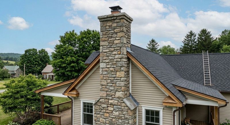 Stone Chimney Installation in Huntington Park, CA