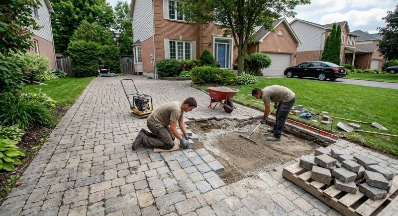 Stone Driveway Repair in Pasadena, CA