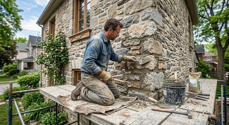 Stone Masonry Repair in El Monte, CA