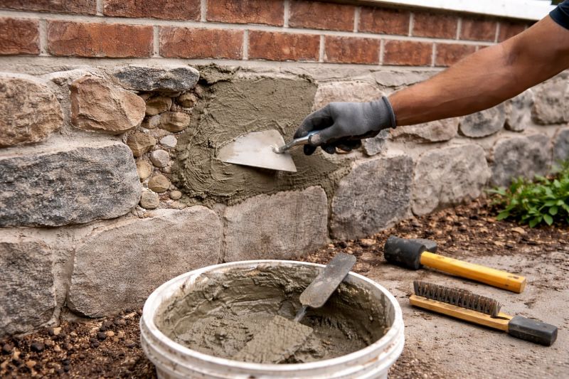 Stonework Repair in North Hollywood, CA